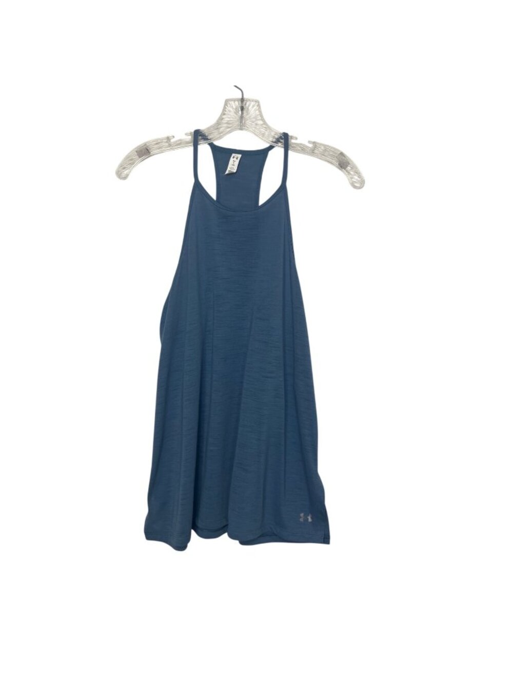Under Armour Loose Fit Tank Top HeatGear Activewear Womens Small Blue Gym Workou